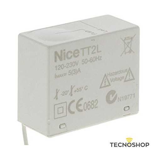 NICE CENTRALE PER CONTROLLO LUCI 230VAC CON RICEVITORE RADIO