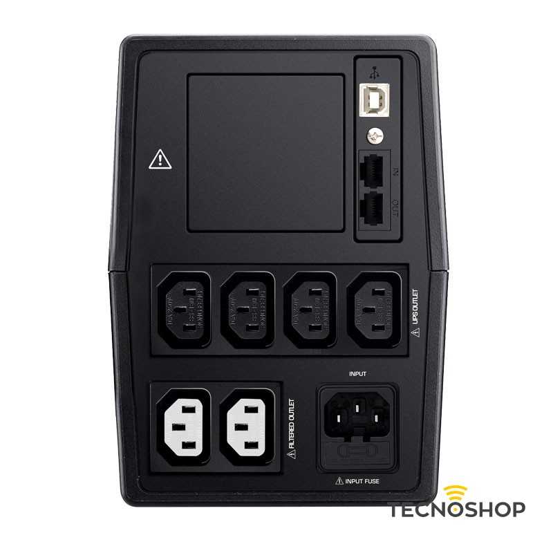 TECNOWARE UPS ERA PLUS 2000VA CON PRESE IEC - immagine 2