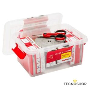 FISCHER KIT 600 CHIODI CON BANDELLA IN TESSUTO E FORBICI
