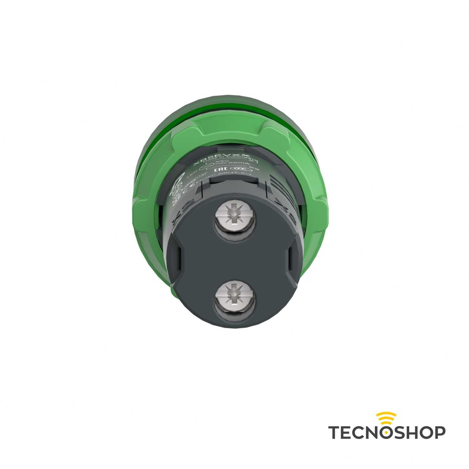 SCHNEIDER LAMPADA LED SPIA VERDE Ø 22mm 24V - immagine 2