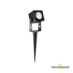 BENEITO PICCHETTO "ZAS" QUADRATO 7W 3000K CON FINITURA NERA