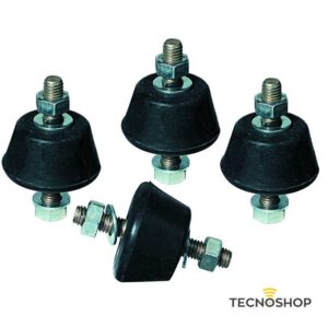 KIT PZ.4 ANTIVIBRANTI PER MENSOLE 39x22MM