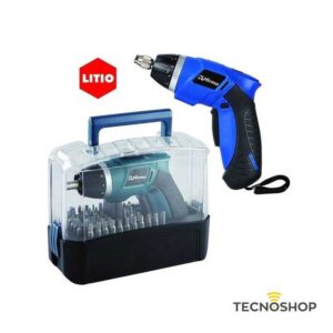 HU-FIRMA AVVITATORE 3,6V IN VALIGETTA CON 55 ACCESSORI