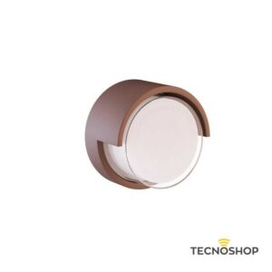 BENEITO APPLIQUE TONDO "BLIS R" 15W 3000K 1000LM IP65 CORTEN