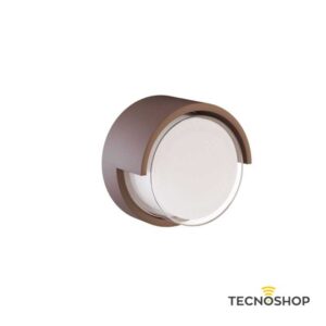 BENEITO APPLIQUE TONDO "BLIS R" 15W TRICOLOR 1000LM IP65 CORTEN