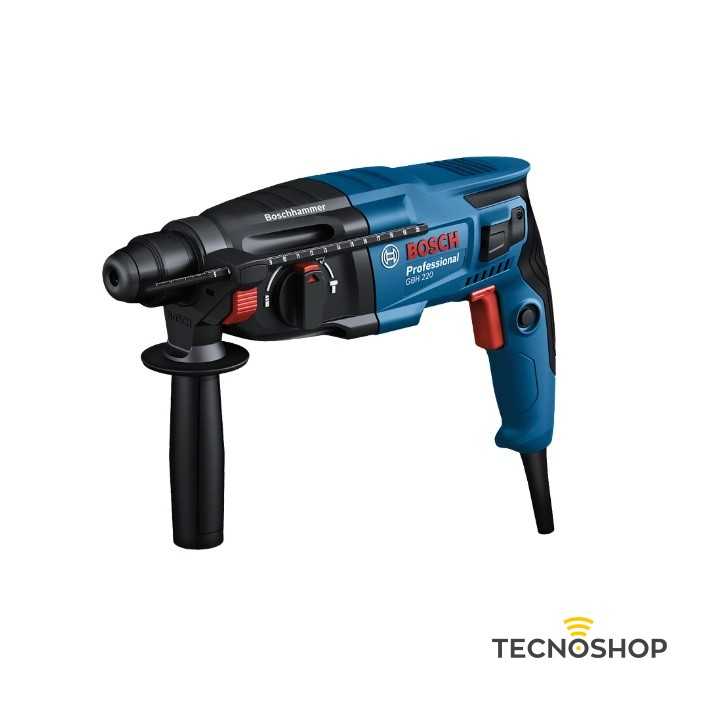 BOSCH MARTELLO PERFORATORE SDS-PLUS 720W "GBH 2-21" MAX Ø 21mm