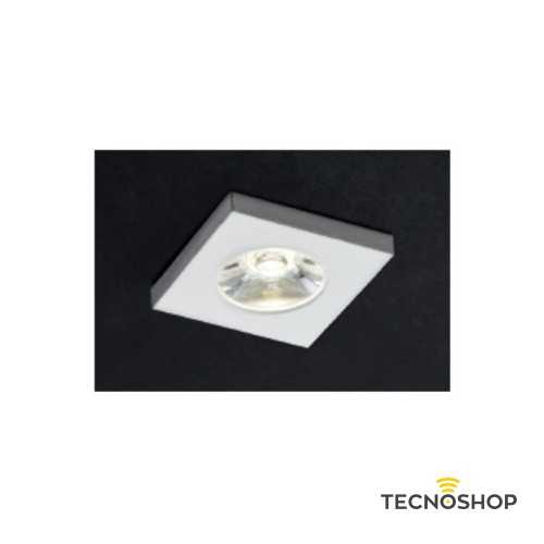 SMARTER LED INCASSO QUADRATO 1W 4000K 45° BIANCO