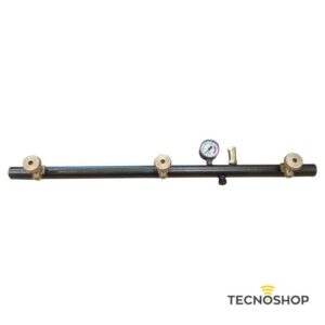 CENTRALINA LINEARE GPL A 3 VIE CON VALVOLA E MANOMETRO