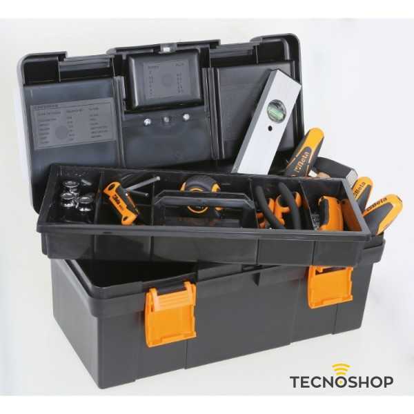 BETA BORSA PORTAUTENSILI IN PLASTICA CON CONTENITORI 445x240x250 mm - immagine 2