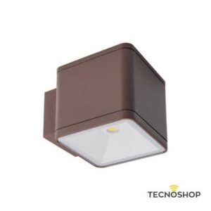 REDO BETA APPLIQUE DA ESTERNO LED MONODIREZIONALE 6W 4000K MARRONE