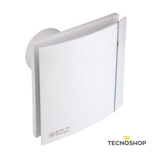 S&P SILENT-100 CZ ASPIRATORE ELICOIDALE DA BAGNO