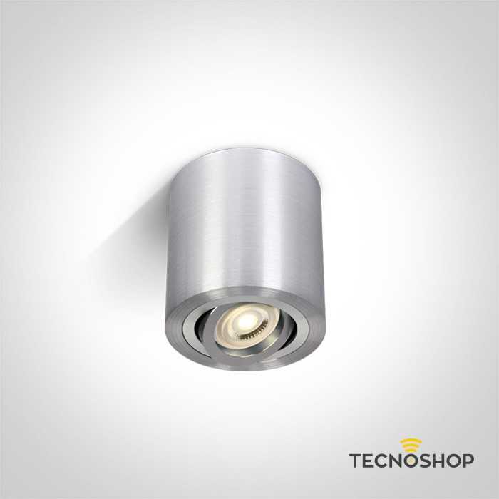 DIMCO CILINDRETTO DA SOFFITTO 1xGU10 IN ALLUMINIO