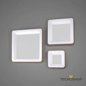 PLAFONIERA INNER QUADRATA 32W 1920lm 3000K SABBIA 400X400X90MM