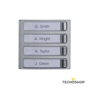 CAME FRONTALE CON 4 PULSANTI 60020130 MTMF4P