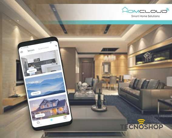 HOMCLOUD MODULO SMART PULSANTE 220VaC 1CHx1,5A WI-FI+RF 2.4G - immagine 3