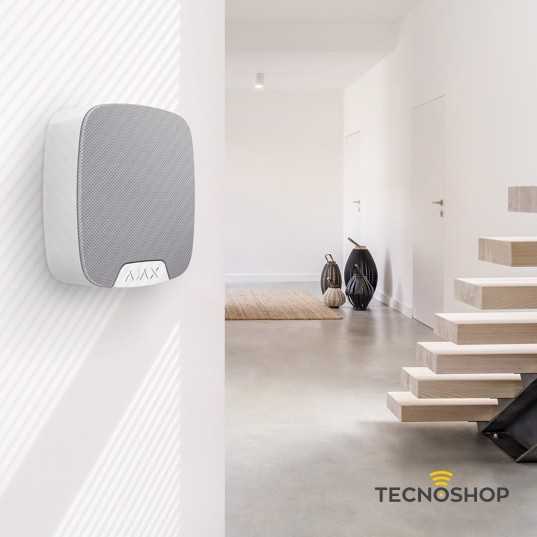 AJAX HOME SIREN SIRENA INTERNA WIRELESS BIANCA - immagine 2