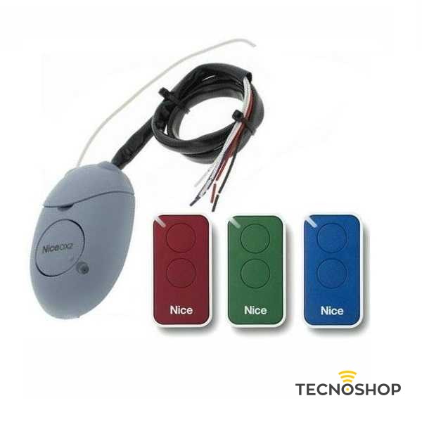 NICE INTIKIT RICEVITORE + 3 TELECOMANDI 433 MHZ - immagine 2