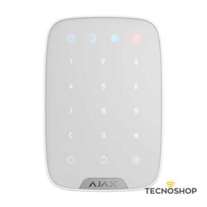 AJAX KEYPAD TASTIERA WIRELESS PER INSERIRE/DISINSERIRE ALLARME BIANCA