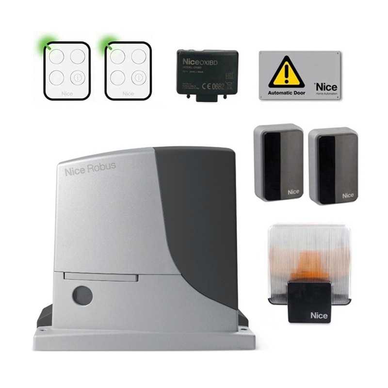 NICE KIT MOTORE SCORREVOLE "RB600BDKCE" 24V 600KG BUS BIDIREZIONALE