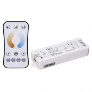 KIT RADIOCOMANDO TOUCH TRICOLOR 1 ZONA CON RICEVITORE 2 CANALI 12/24 V