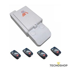 BFT KIT RICEVENTE BICANALE 433 MHz CON 4 TELECOMANDI