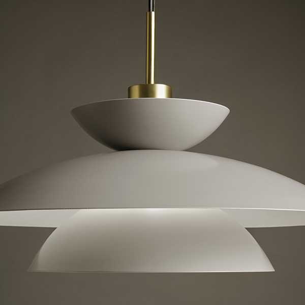 MILOOX SOSPENSIONE "KLOE" 1xE27 CON FINITURA TORTORA - immagine 3