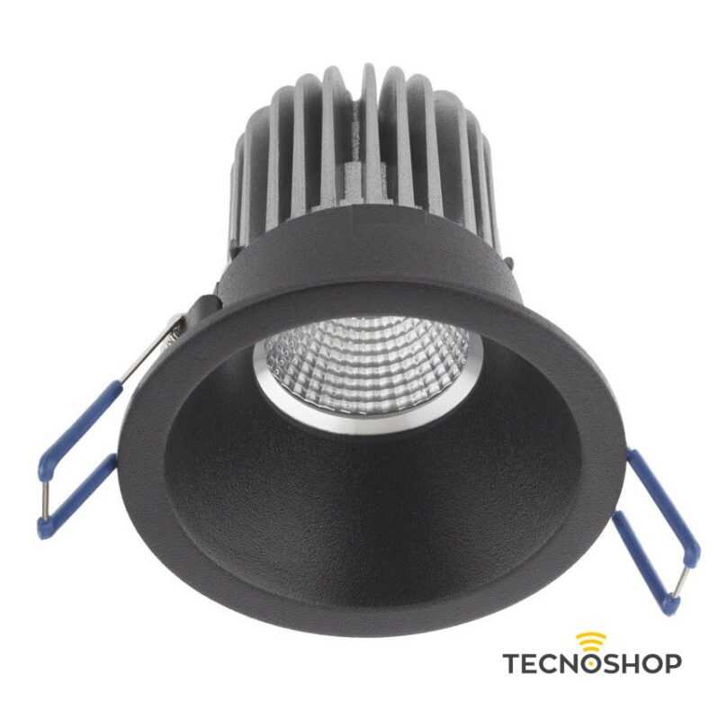 ARELUX XKONE FARETTO TONDO NERO OPACO 1xGU10