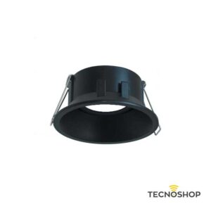 LAMPO FARETTO INCASSO ORIENTABILE TONDO 1XGU10 NERO