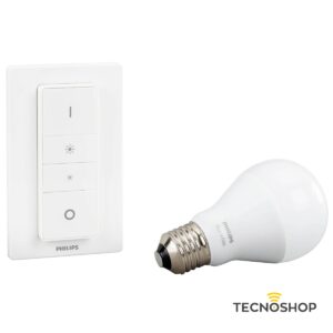 PHILIPS HUE DIMMING KIT LAMPADA LED E27 2700K WIRELESS