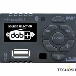 VIVALDI FREEMK3.B CENTRALE AUDIO ALL-IN-ONE (RADIO FM, BLUETOOTH, MICROFONO E APP)
