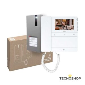 COMELIT KIT VIDEOCITOFONICO 2 FILI QUADRA E PEOPLE CON CORNETTA