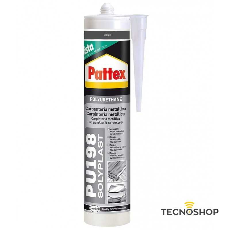 PATTEX SILICONE "PU198" GRIGIO 310 ml