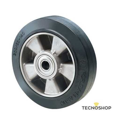 RUOTA TRANSPALLET PER CARRELLI 200x50 mm MAX PORTATA 400 Kg