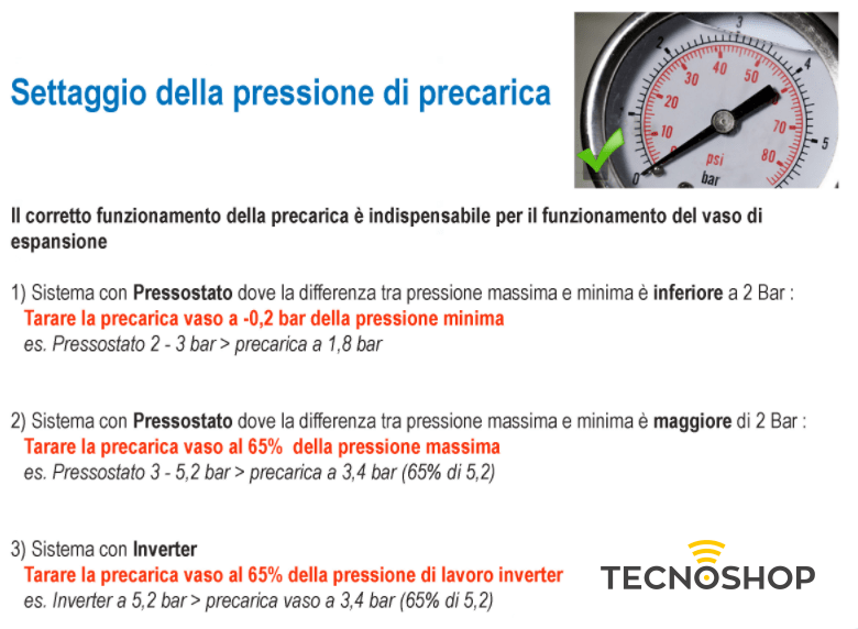VASO POLIFUNZIONALE PER SANITARIO/RISCALDAMENTO DA 60 LT CON MEMBRANA BUTILICA - immagine 5
