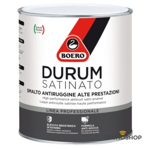 BOERO DURUM SMALTO ANTIRUGGINE BIANCO SATINATO 0,75LT