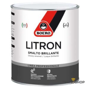 BOERO LITRON SMALTO BRILLANTE BIANCO 0,75LT