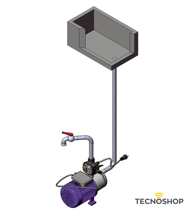 ITALTECNICA "SPIN" FLUSSOSTATO ELETTRONICO 230V 1" M - immagine 2