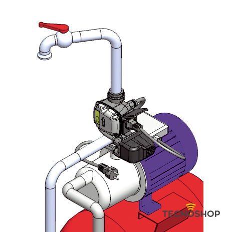 ITALTECNICA "SPIN" FLUSSOSTATO ELETTRONICO 230V 1" M - immagine 3
