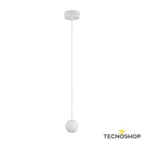 NOVALUCE SOSPENSIONE LED "NOCCI" 4.5W 3000K 158cm BIANCA