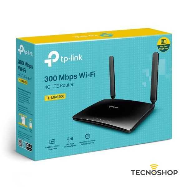 TP-LINK ROUTER WIRELESS 4G LTE 300 Mbps SIM CARD - immagine 3