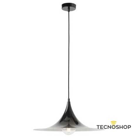 REDO SOSPENSIONE "WIZ" 1XE27 D.48cm NERO LUCIDO