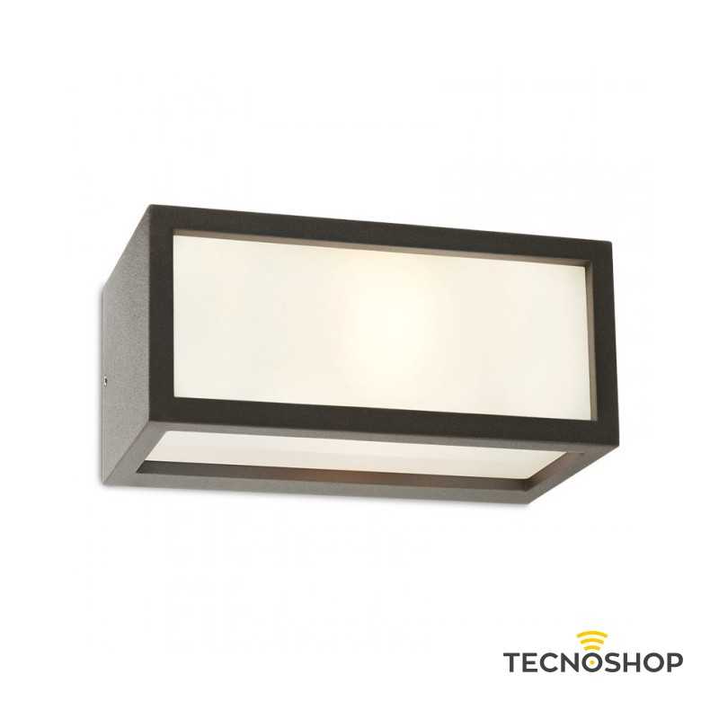 REDO APPLIQUE BRICK 1XE27 GRIGIO SCURO