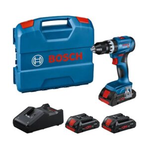 BOSCH TRAPANO BATTENTE GSB 18V-45 + 3 BATTERIE ProCORE 4Ah + CARICABATTERIE