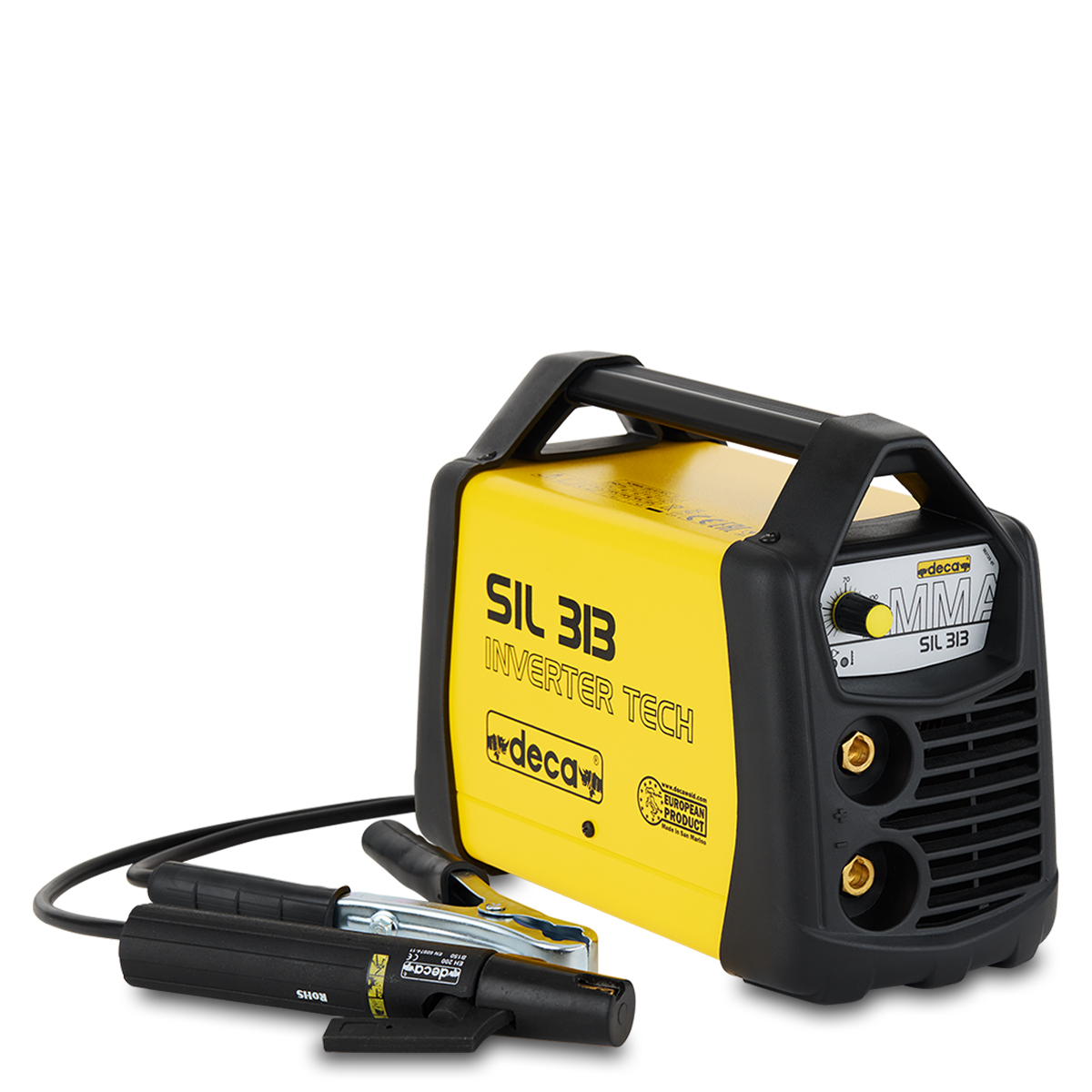 DECA SALDATRICE AD INVERTER SIL 313 MMA E TIG CON REGOLAZIONE 10-130 Amp - immagine 2