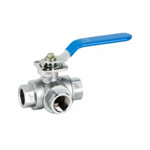 RBM VALVOLA A SFERA A 3 VIE DA 3/4" CON LEVA