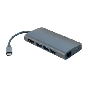 LIFE ADATTATORE MULTIPORTA 8 IN 1 DA USB C AD HDMI 4K