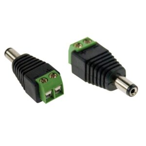 PRESA DI ALIMENTAZIONE 2,10 x 5,50mm CON MORSETTI A VITE