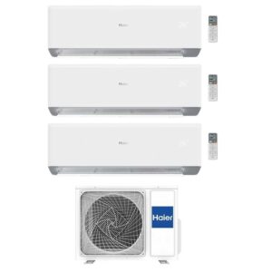 HAIER CLIMATIZZATORE DUAL SPLIT INVERTER REVIVE 5,5KW 9000 + 9000 + 12000 BTU A++/A+ R32 WIFI