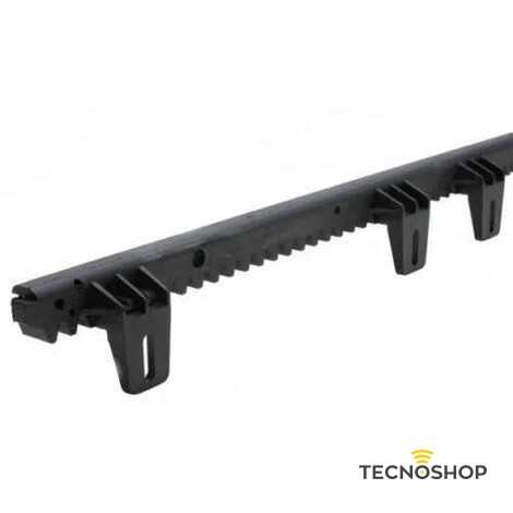 NICE CREMAGLIERA "ROA6" NYLON 1 MT M4 + 4 RONDELLE - immagine 2