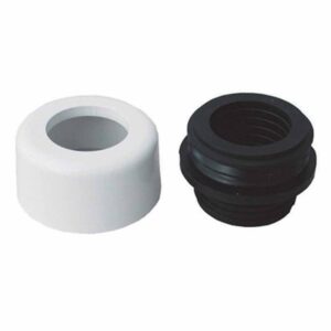 PUCCI MORSETTO RETRO WC D.48-58mm CON ROSONE BIANCO